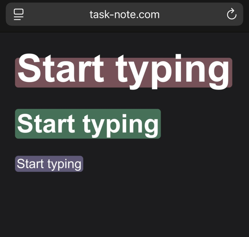 TaskNote Highlights Feature