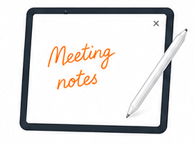 Note Taking App Handwriting